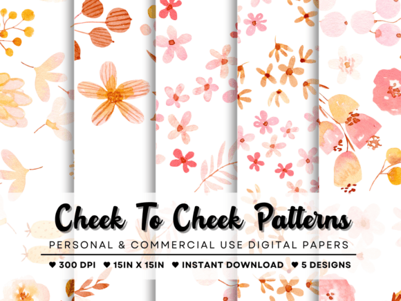 Cheek to Cheek Patterns Watercolor Set: A Versatile Tool for Creative Expression