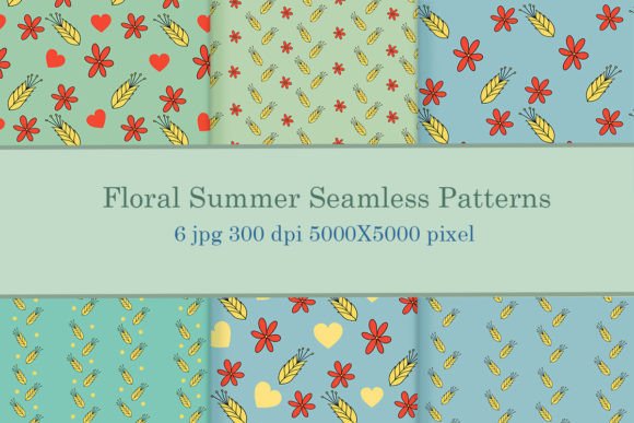 Floral Summer Seamless Patterns: The Ultimate Creative Companion for Warm-Weather Projects