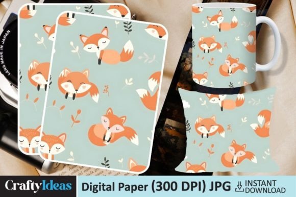 Seamless Patterns with Foxes: A Practical Resource for Creative Professionals