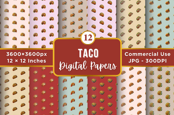 Taco Digital Paper Patterns: A Strategic Asset for Modern Creative Workflows