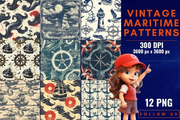 Vintage Maritime Patterns: A Comprehensive Design Evaluation